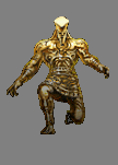 GOLD STATUE